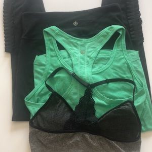 Lululemon haul + bonus sports bra with lace detail